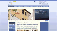 Desktop Screenshot of hotelambach.de